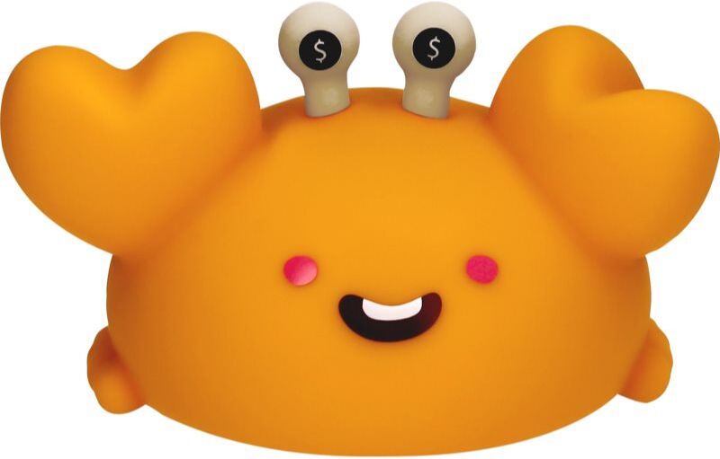 innoGIO GIOCrabbie lampe LED tamisée pour enfant 1 pcs