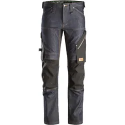 Snickers FlexiWork Denim Arbeitshose, EN 14404 150 denim-schwarz