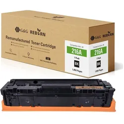 G&G, Toner, Toner ersetzt HP 216A Kompatibel Schwarz 1050 Seiten Reborn remanufactured (BK)