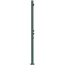 Gessi Origini Fertigmontageset Außendusche, für separaten Einhebelmischer u. Brause, 2-Wege, Bodenmontage, 63210273, Farbe: Grau matt