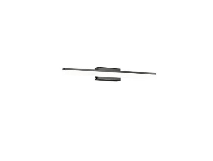 Schöner Wohnen Badezimmer-Wandleuchte Wide, Schwarz, Sandfarben, Metall, 7x60 cm, mit Schalter, Lampen & Leuchten, Innenbeleuchtung, Wandleuchten, Wandlampen mit Schalter