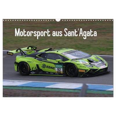 Motorsport aus Sant’Agata (Wandkalender 2025 DIN A3 quer), CALVENDO Monatskalender