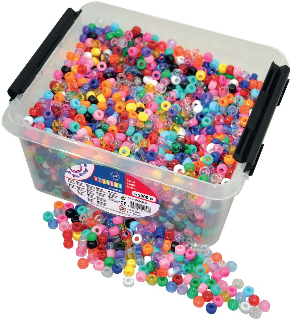 PLAYBOX Kongopärlor i back 5000/fp