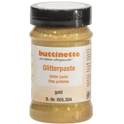 buttinette Glitterpaste in verschiedenen Farbtönen, 100 ml