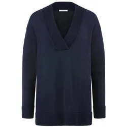 V-Pullover Peter Hahn blau, 44
