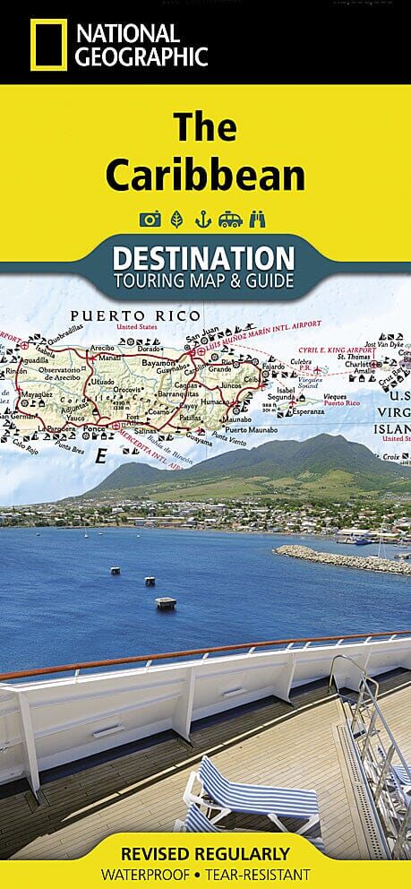 Carte de voyage des Caraïbes   National Geographic