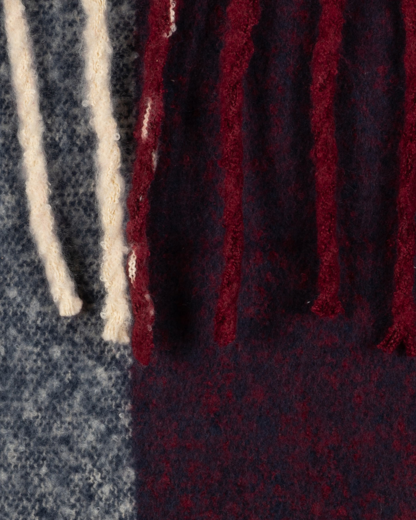 DACK'S Check Jr - Sciarpa - Rosso UNICA