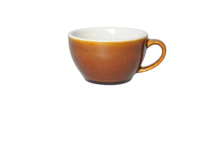 Diverse Cappuccinotasse Eggi caramel Porzellan H 6 cm 0.25 l