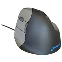 Evoluent VerticalMouse 4 - Maus - ergonomisch - Für Linkshänder - optisch - 6 Tasten - kabelgebunden - USB