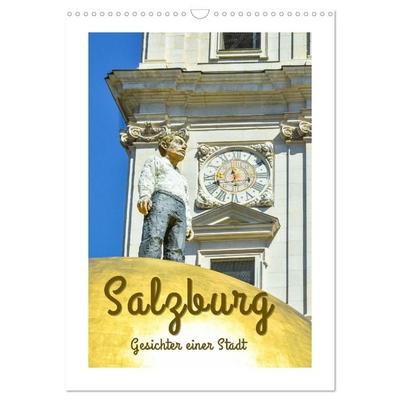 Salzburg - Gesichter einer Stadt (Wandkalender 2026 DIN A3 hoch), CALVENDO Monatskalender