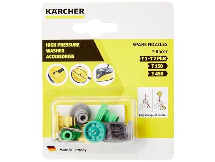 Kärcher T-Racer vervangsproeiers (voor T-Racer T 7 Plus, T 5 en T 450 oppervlaktereinigers)