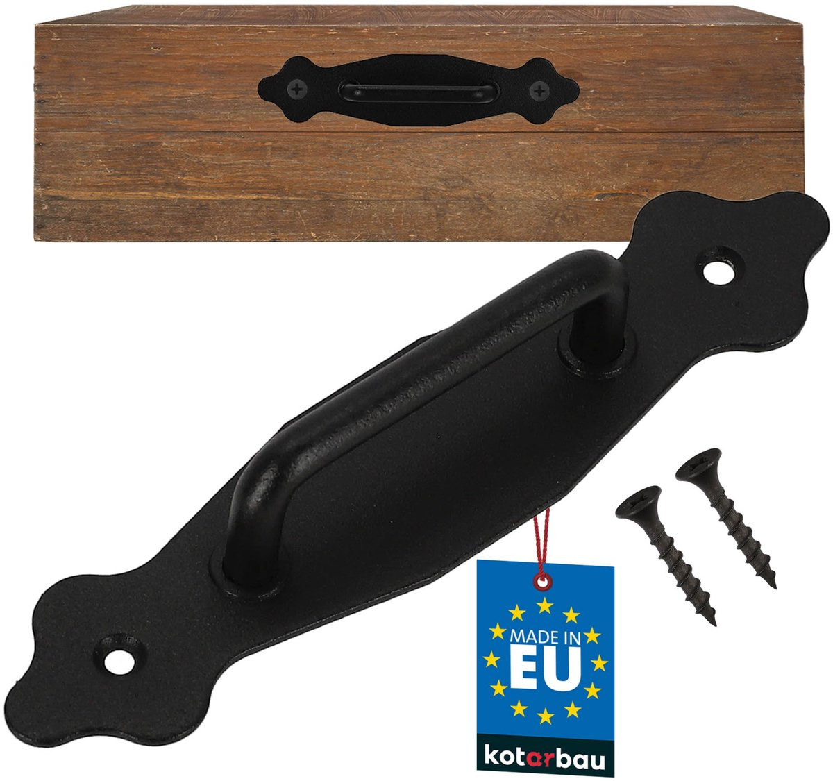 KOTARBAU Meubelgreep Zwart - Kast- en Ladegreep 155 mm