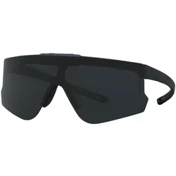 Pit Viper, Unisex, Sportbrille, The Blacking Out Flip-Offs Polarized Smoke (Schwarz, Smoke), Grau, Schwarz