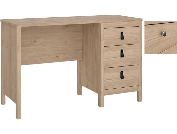 Schreibtisch MADRID 48x120.4x76.5cm jackson eiche