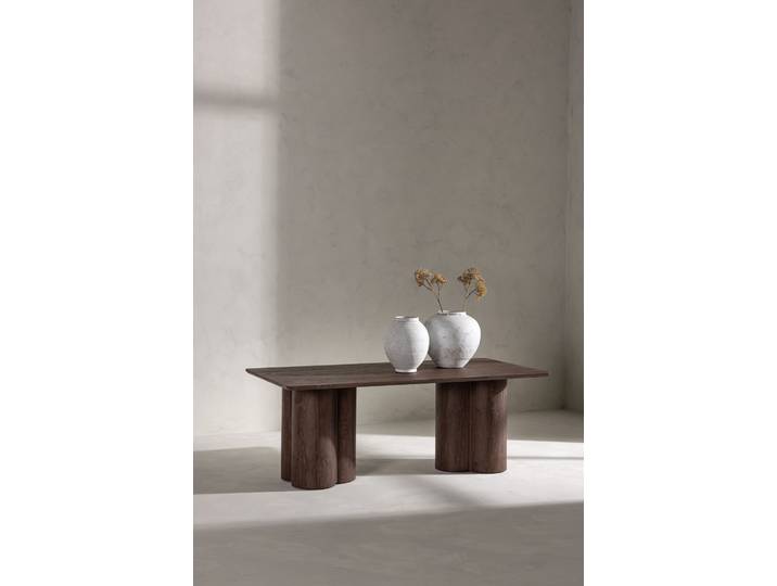 Couchtisch VENTURE HOME Olivia, rechteckiger Couchtisch, modern & elegant, 120 × 60 cm , braun (mocca, mocca), B:60cm H:45cm T:120cm, Tische, Couchtisch, Sofatisch, MDF, rechteckig, klare Linien, stilvoll, vielseitig