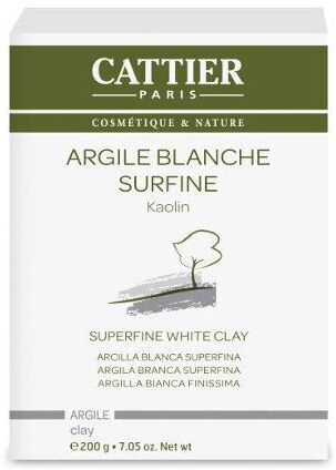 Cattier Superfine White Clay 200 gr 200 gr