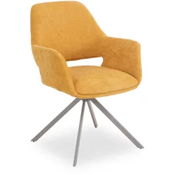 Polsterstuhl SANSIBAR PASQUALE (BHT 66x87,50x61,50 cm) - Bezug: Stoff - BHT 66x87,50x61,50 cm