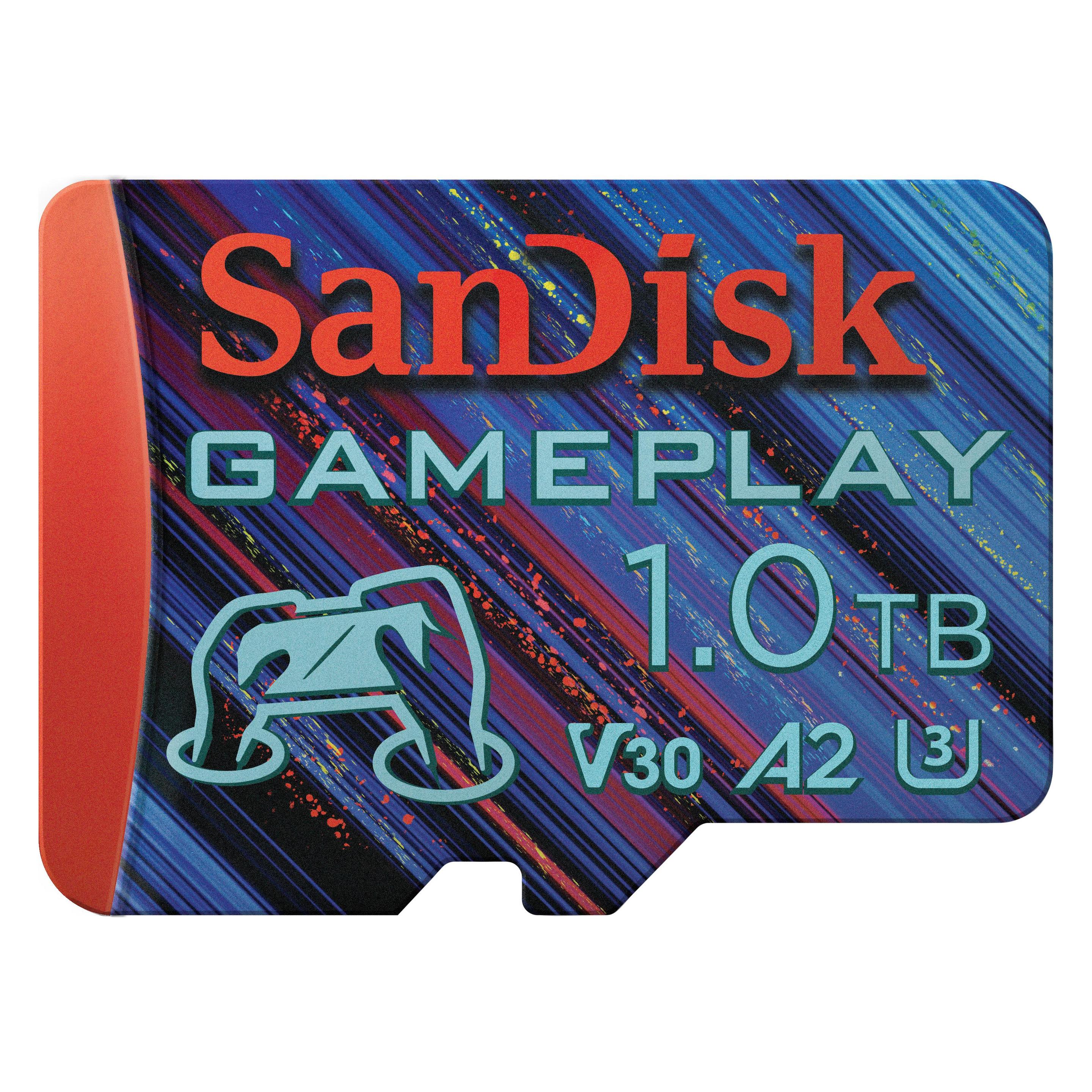 Sandisk Gameplay (1000 GB, microSDXC, U3, UHS-I) (SDSQXAV-1T00-GN6XN)