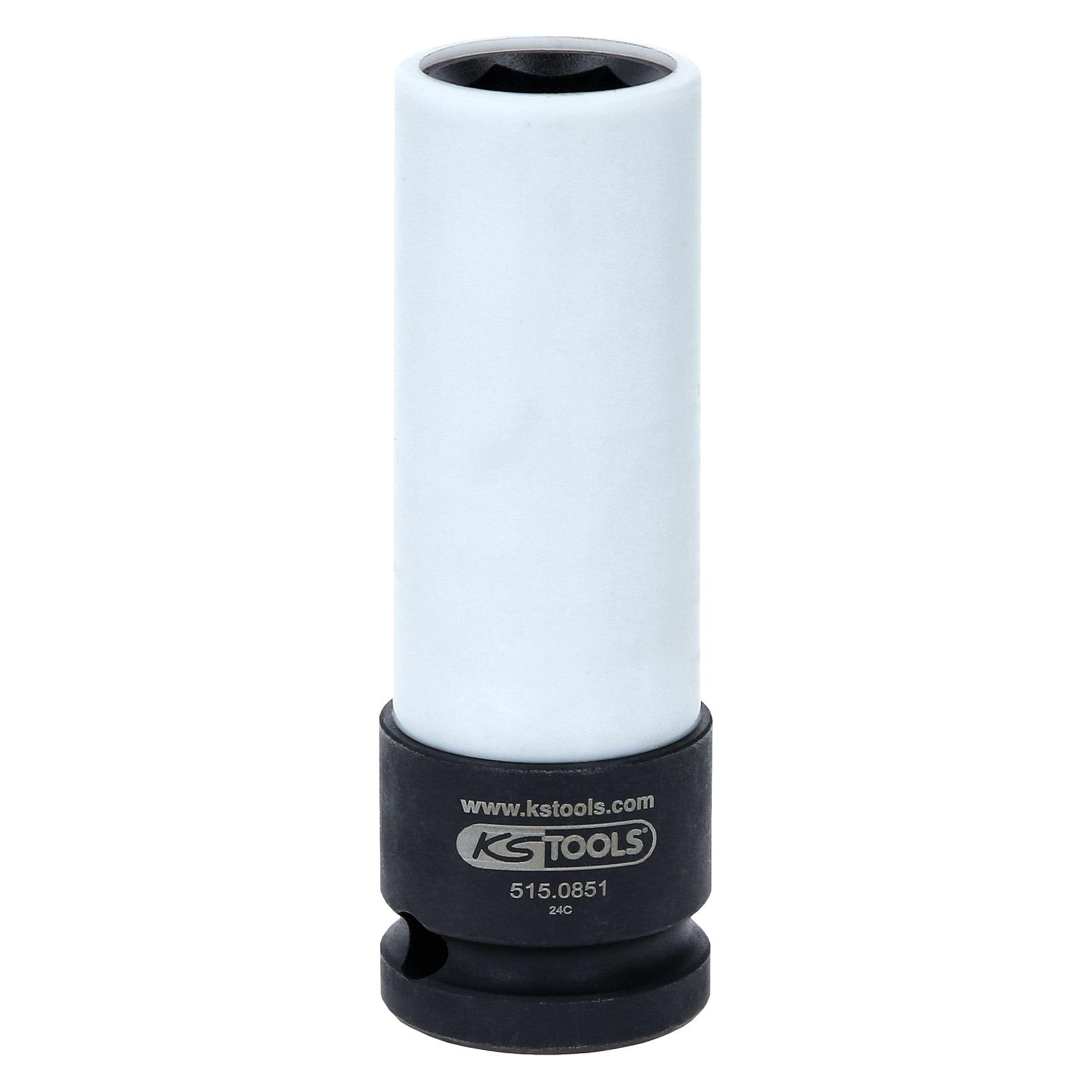 KS Tools 1/2" Spezial-Alu-Felgen Kraft-Stecknuss, 16,5 mm (515.0851)