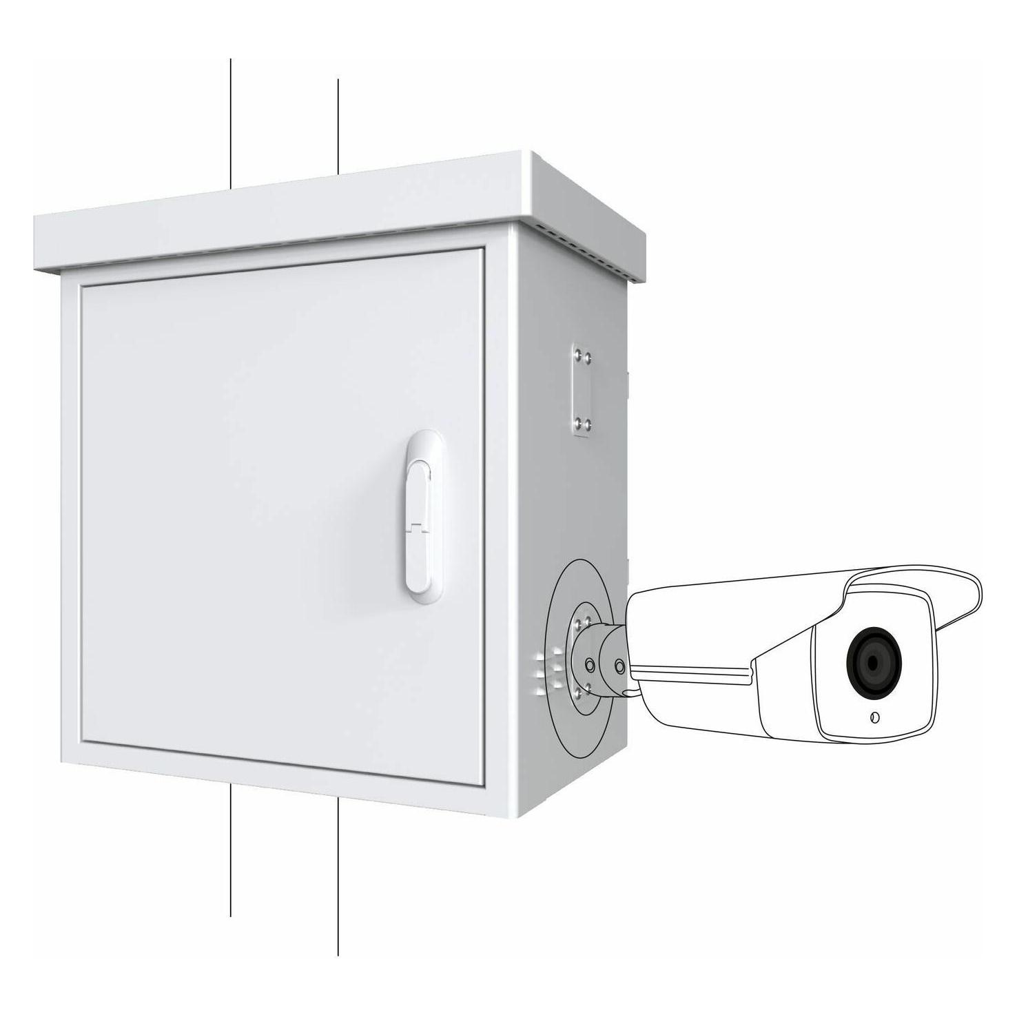 Lanview RACK FOR CCTV W=650mm D=450mm (19 Zoll Rack) (RCCTV003)