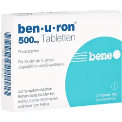Ben-u-ron 500 mg Tabletten 20 St