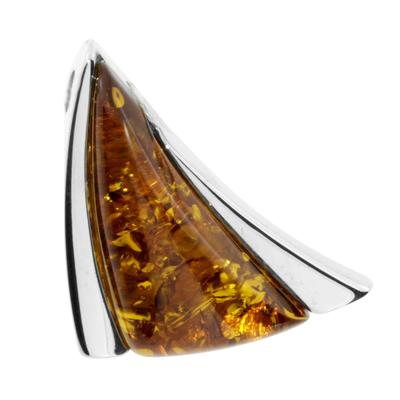 Kettenanhänger OSTSEE-SCHMUCK "Ostsee-Schmuck Anhänger Gleiter-Imke 22 Anhänger Gleiter-Imke 22", weiß, Schmuckanhänger, Damen, 22 x 19mm, Silber 925 (Sterlingsilber), 2,6 g, Kettenanhänger