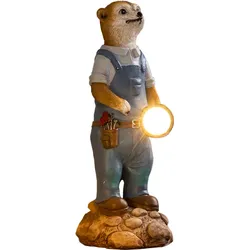 LED-Solar-Erdmännchen, Handwerker