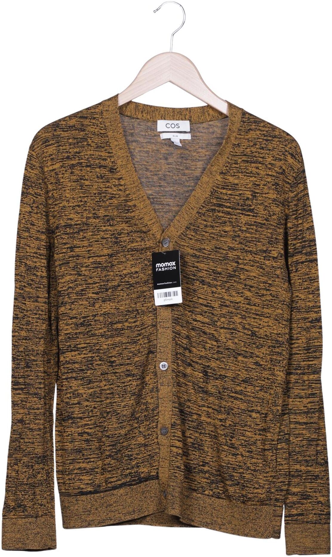 COS Herren Strickjacke, Mehrfarbig, Gr. M, Seide / Baumwolle - Second Hand