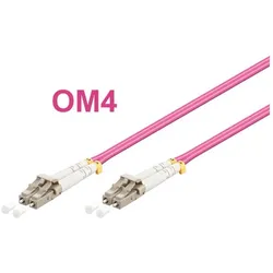 OEM Optical patch cable duplex LC-LC 50/125 MM 15m OM4 (15 m), Netzwerkkabel