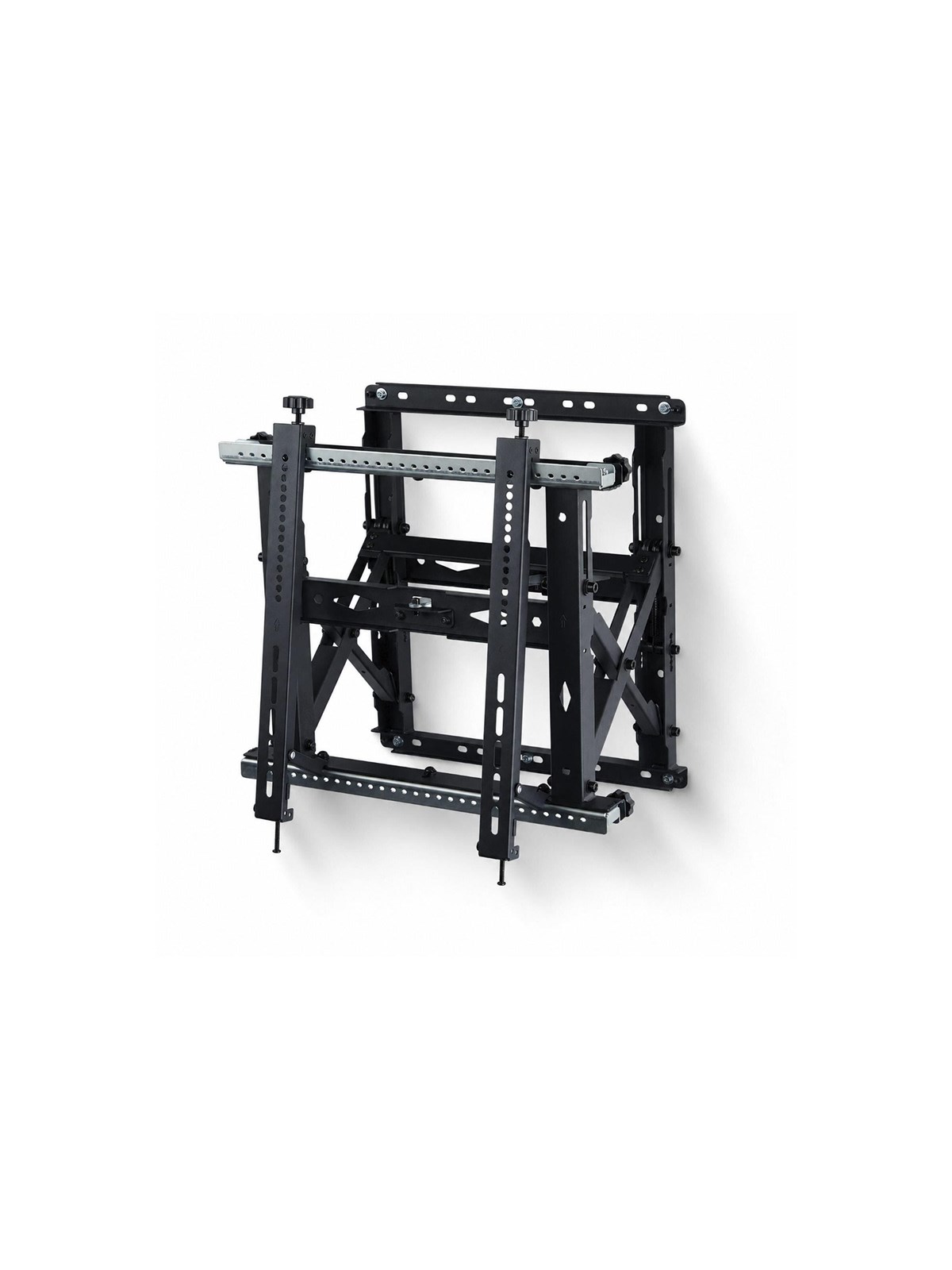 StarTech.com Startech mounting kit - kickstand style - for flat panel - landscape/portrait six-point adjustments up to 70 kg - black - Max 70 kg - recommended for 70"