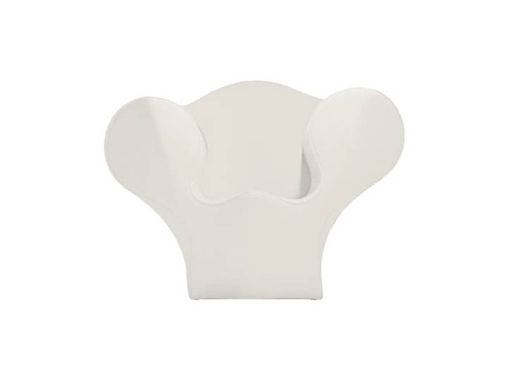 MOROSO fauteuil SOFT BIG EASY SPRING COLLECTION (Blanc - Acier / Tissu Divina)