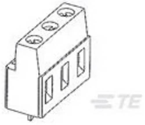 TE Connectivity 282861-3 Verbindungsklemme flexibel: 0.05-3mm² starr: 0.05-3mm² Polzahl: 3 Grün Carton