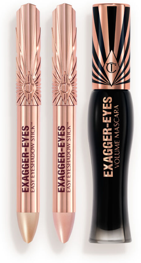 Exagger-eyes Mascara Easy Eyeshadow & Mascara Trio - Eye Kit Charlotte Tilbury 4074 Exagger-eyes Easy Eyeshadow & Mascara Trio Size: