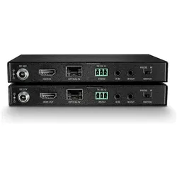 Lindy Fibre Optic Hybrid HDMI 2.0 Cable (0.02 m), Videokabel, Schwarz