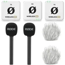 RØDE Wireless ME Dual Funk-Mikrofon Weiss Interview Set 2, Mikrofon