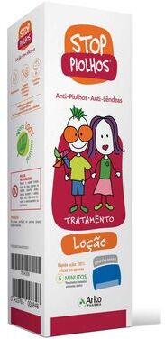 Stop Piolhos Loção Tratamento Anti-Piolhos e Lêndeas 100 ml