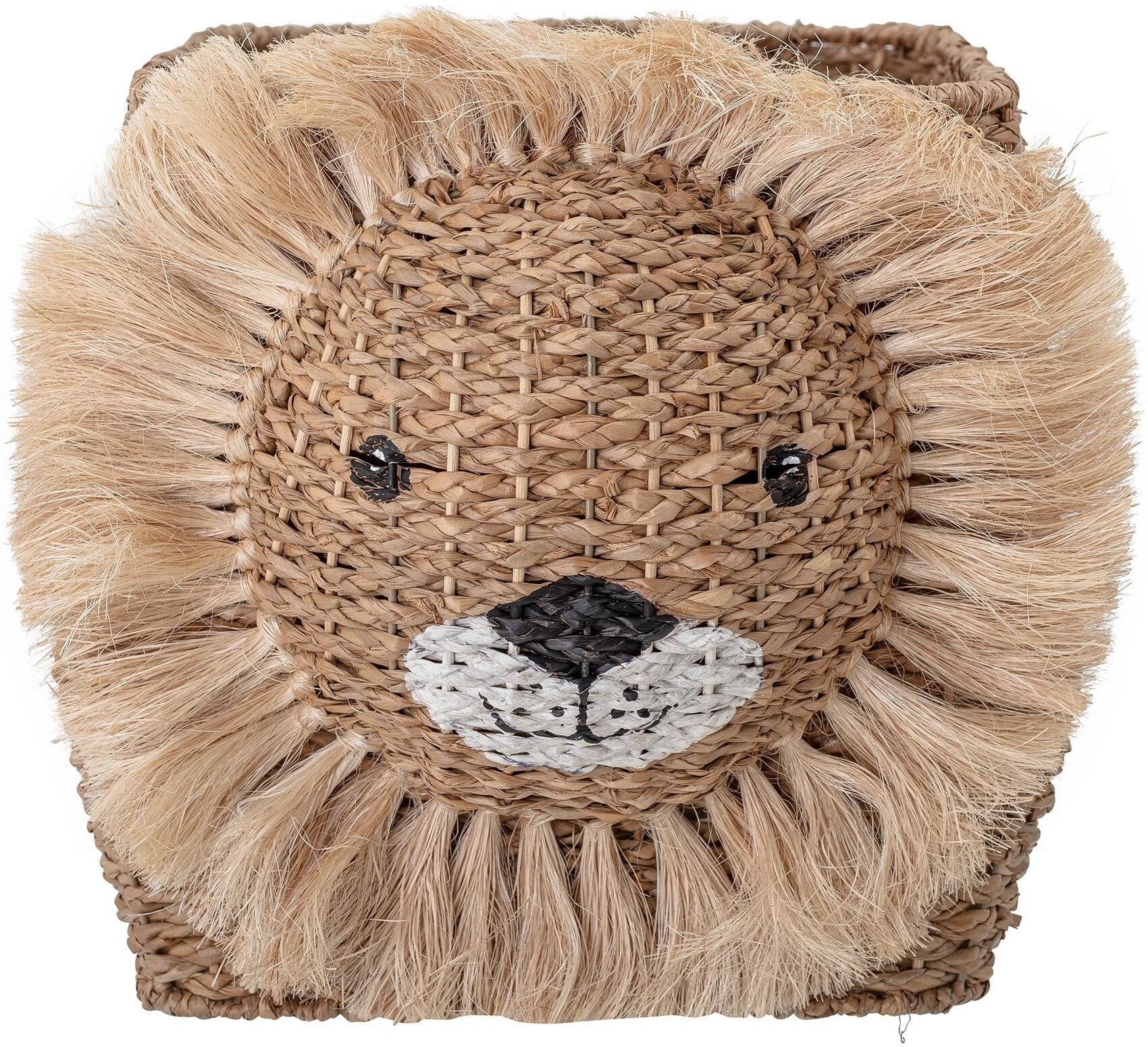 Aufbewahrungskorb BLOOMINGVILLE "Harrison Bankuan-Gras", Baby, beige (nature), Eisen, Aufbewahrungsboxen Aufbewahrungskorb nature Einheitsgröße