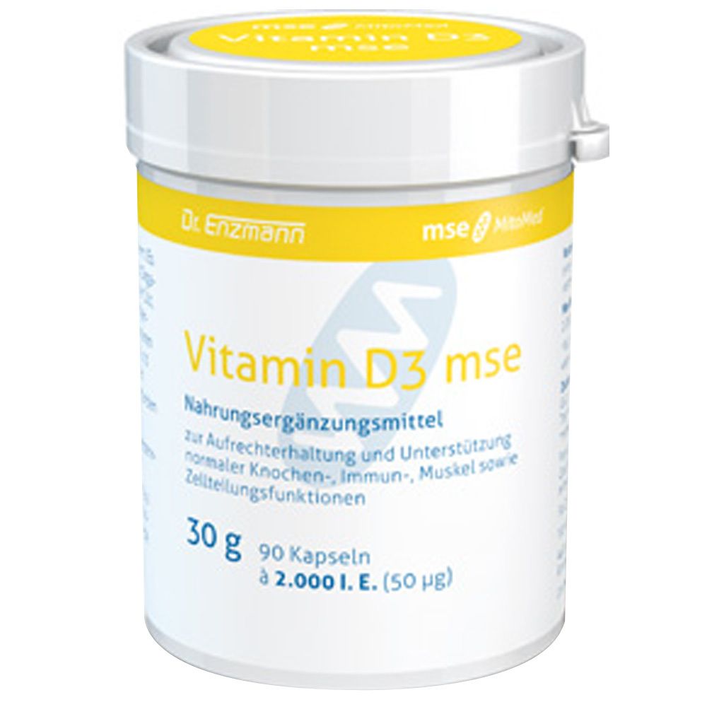 Vitamin D3 MSE Kapseln 90 St