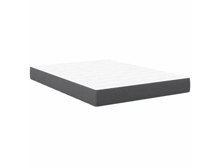 KENNETH - matelas de Lit - avec matelas - Gris 140x190 cm - tissu LL6730