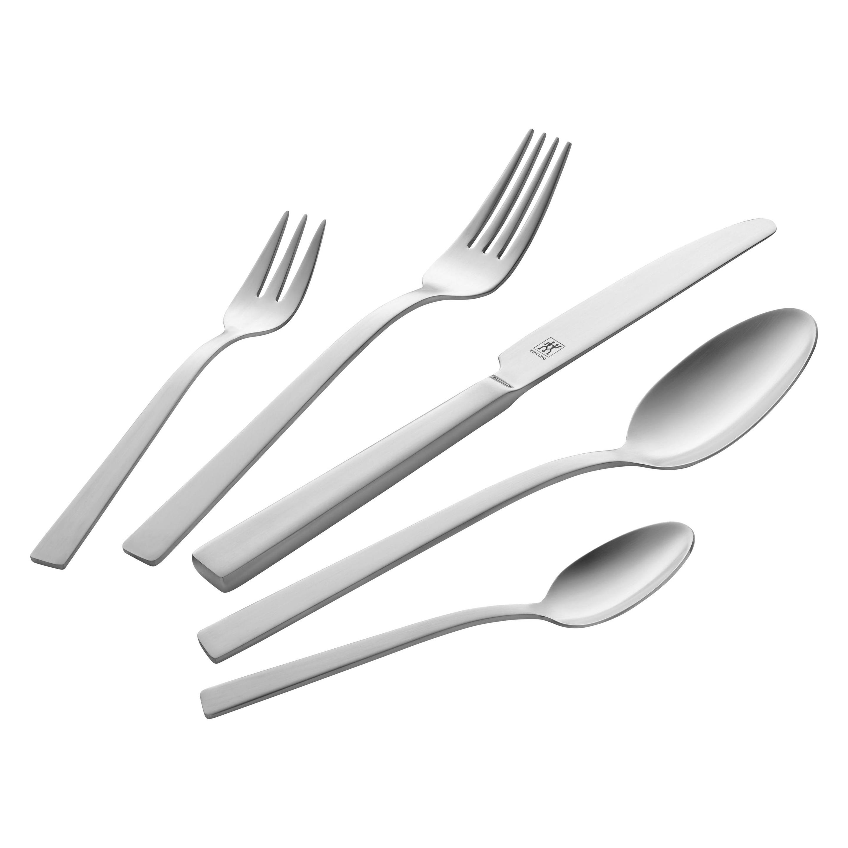 Zwilling Besteck KING 68 teilig Edelstahl mattiert - nachhaltiger Besteckkarton (68 Stk., Besteck Set) (1026444)