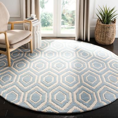 SAFAVIEH Handmade Chatham Alwine Moroccan Modern Wool Rug