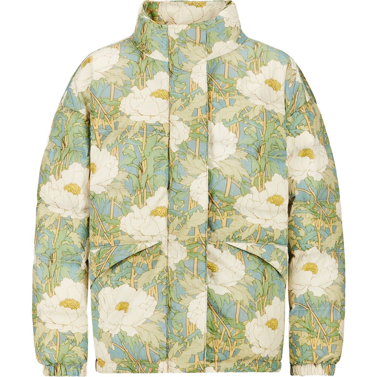 Picture Flib Puffer Jacket timeless flower print (A) XL WVT0420AA Timeless Flower PrintXL