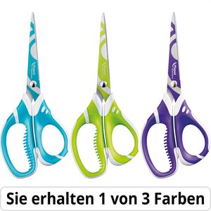 Maped Kinderschere ZENOA FIT, 595010, 15cm, für Rechtshänder, farbig sortiert