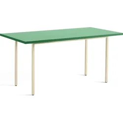 Two-Colour Tisch 160 x 82 cm, grün-beige