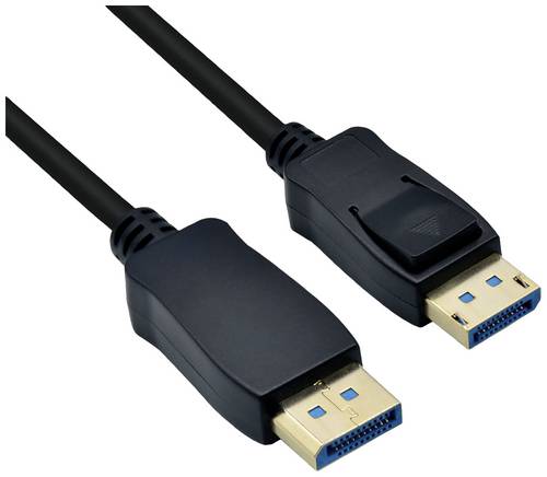 Roline DisplayPort Anschlusskabel DisplayPort Stecker 3 m Schwarz 11.04.6003 DisplayPort-Kabel