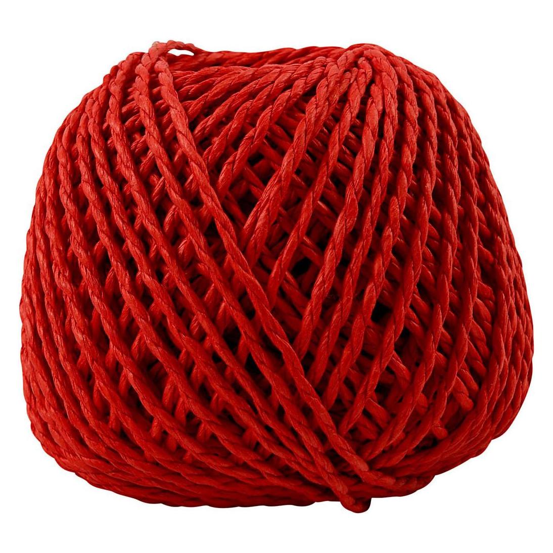 Creativ Company Papiergarn Rot, 40m (40 m) (5707167967324)