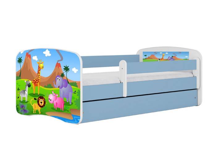 99rooms Kinderbett Dreams XXX (Kinderbett, Bett), Modern Design, Liegekomfort, mit Schublade, Lattenrost und Matratze