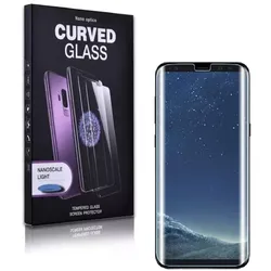 1x 9H Panzerglas für Samsung Galaxy S8 Full-Screen HD klar UV-Liquid Tempered Hartglas Displayschutz Schutzglas Screen-Protector