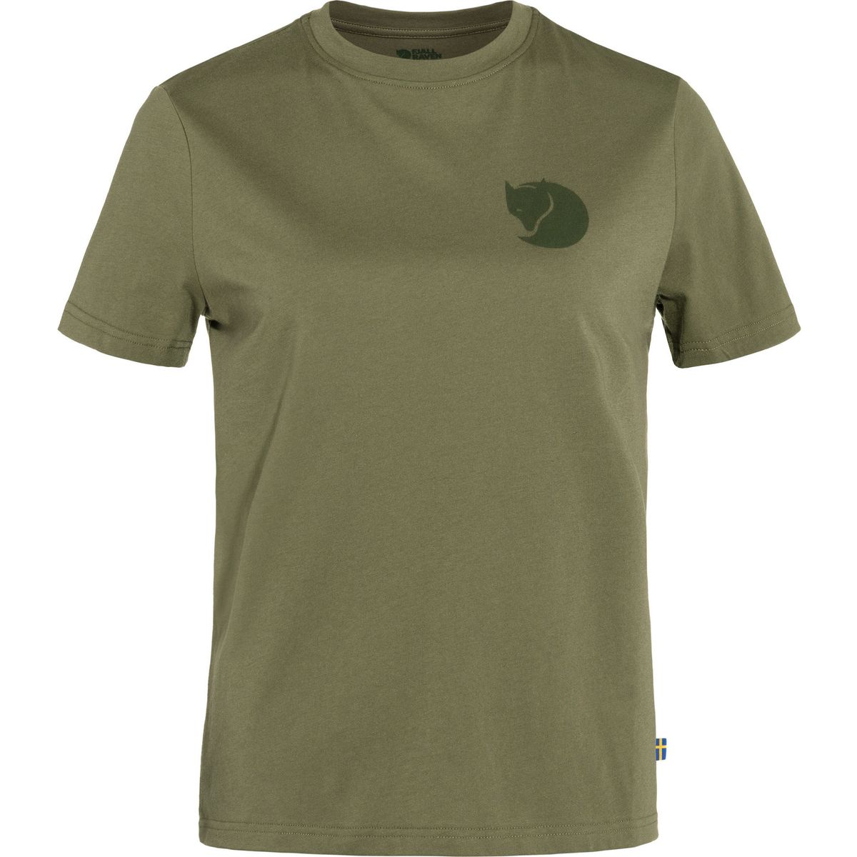 Fjällräven Fox Boxy Logo Tee W green (620) XS F87153-620-XS