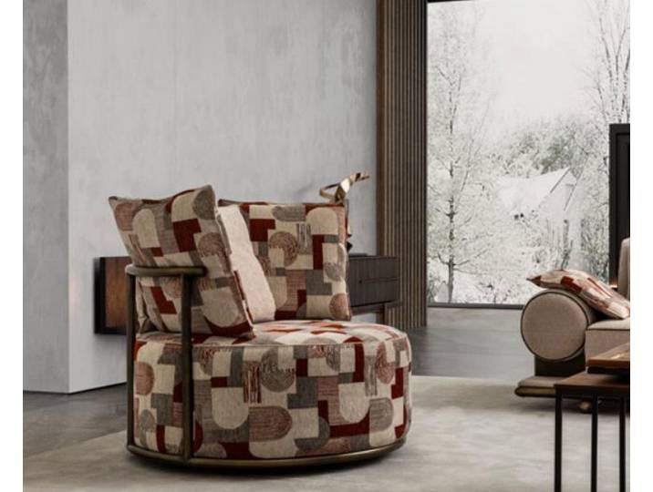 JVmoebel Sessel Moderne Relaxsessel in sanften Beigetönen aus hochwertigen Materialien (Sessel), Made in Europa